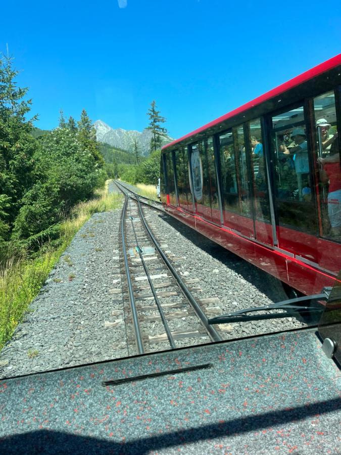 Slnecny 2-Izbovy Apartman Pod Lesom, Dolny Smokovec Vysoke Tatry Bagian luar foto